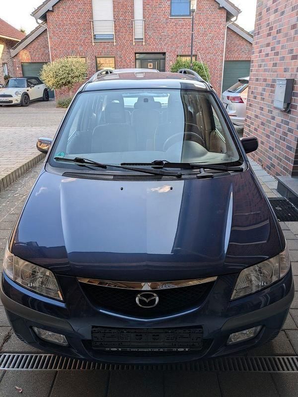 Blau Gebraucht 2001 Mazda Premacy Van / Kleinbus | 2.250 € (Fairer Preis) - Bild 1/4