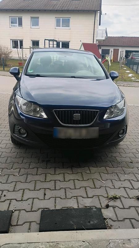 Gebraucht Seat Ibiza 86 PS (63 kW) 2010 Blau Kleinwagen
