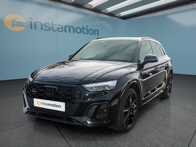 Schwarz Gebraucht 2021 Audi SQ5 SUV | 56.299 € - Bild 1/4