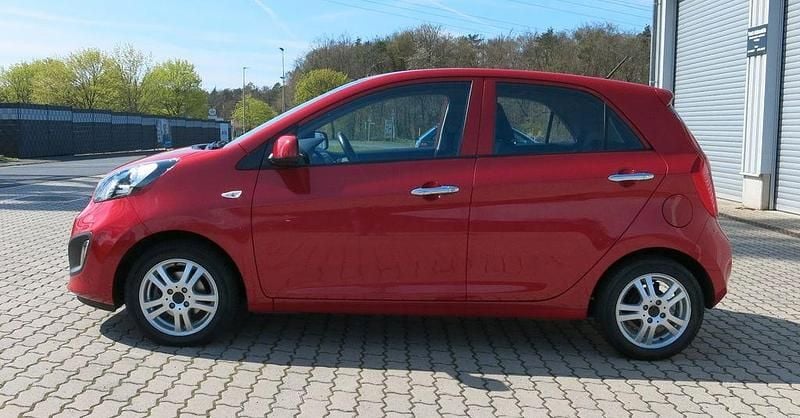 Second-hand Kia Picanto 69 CP (50 kW) 2014 Roșu Hatchback