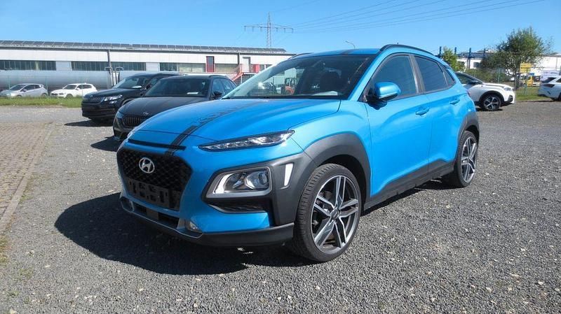 Blau Gebraucht 2020 Hyundai Kona SUV | 11.990 € (Superpreis) - Bild 1/4