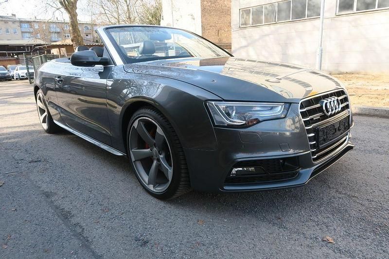 Gebraucht Audi A5 Cabriolet S-Line 245 PS (180 kW) 2015 Daytonagrau perleffekt Cabrio