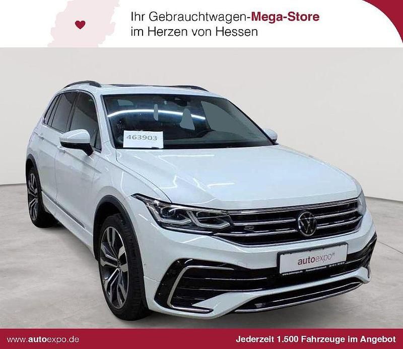 Weiß Gebraucht 2022 VW Tiguan R-line SUV | 29.090 € (Superpreis) - Bild 1/4