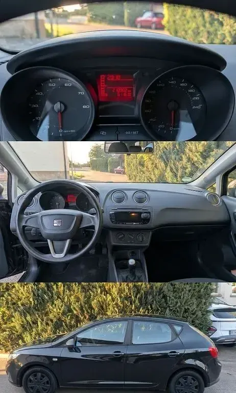 Gebraucht Seat Ibiza Reference 69 PS (50 kW) 2011 Schwarz Limousine