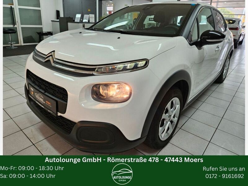Weiß Gebraucht 2020 Citroën C3 Feel Kleinwagen | 10.500 € (Guter Preis) - Bild 1/4