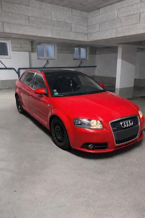 Gebraucht Audi A3 S-Line 170 PS (125 kW) 2008 Rot Kleinwagen