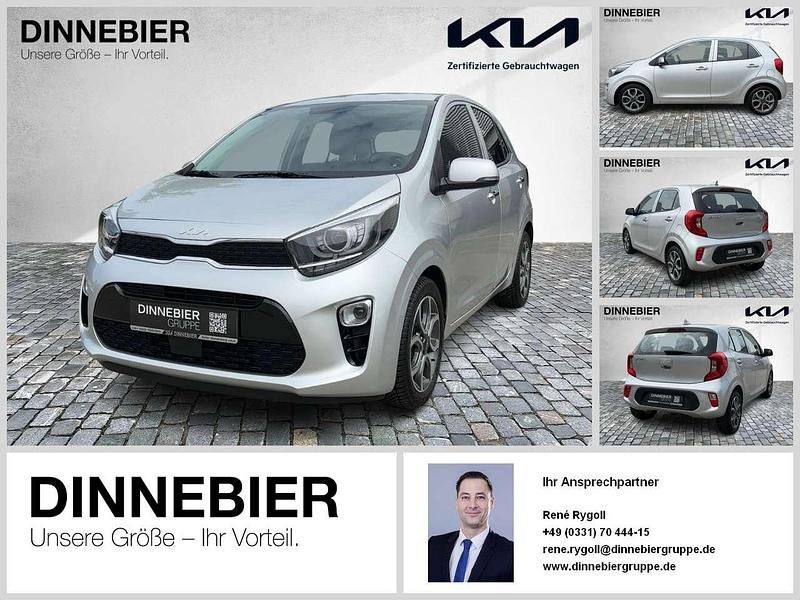 Silber Gebraucht 2024 Kia Picanto Spirit Kleinwagen | 18.979 € (Fairer Preis) - Bild 1/4