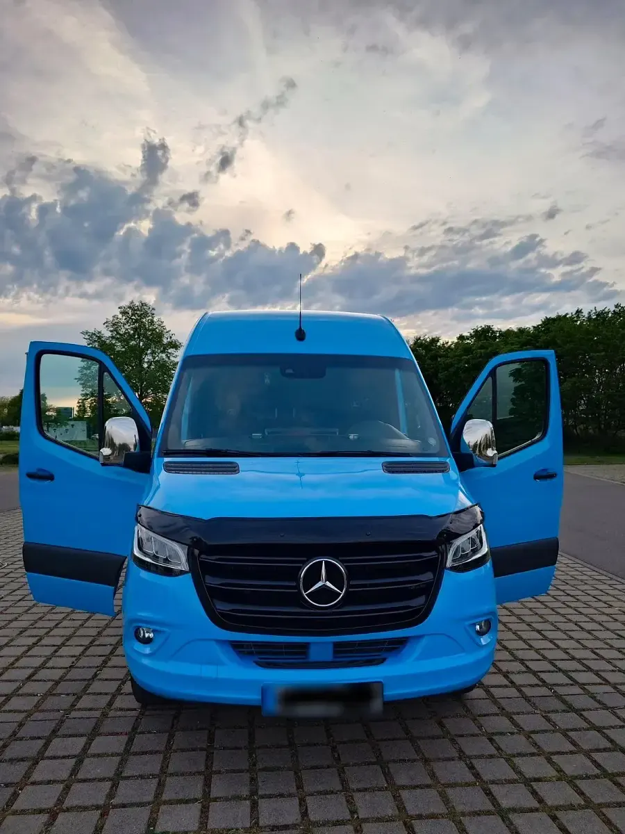 Occasion Mercedes Sprinter 170 ch (125 kW) 2022 Bleue Van