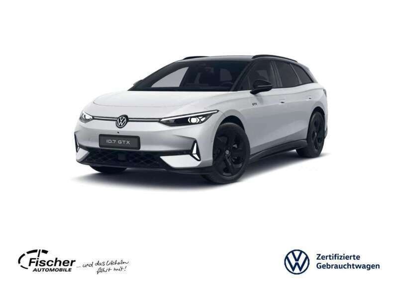 Gletscherweiß metallic Gebraucht 2024 VW ID.7 GTX Limousine | 56.480 € - Bild 1/2
