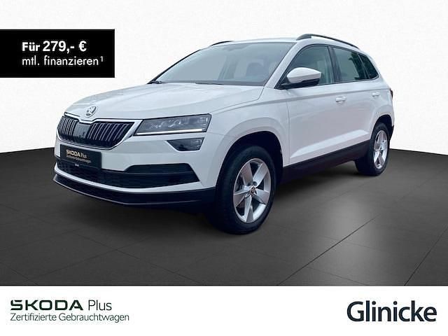 Weiß Gebraucht 2020 Skoda Karoq Ambition SUV | 19.833 € (Fairer Preis) - Bild 1/3