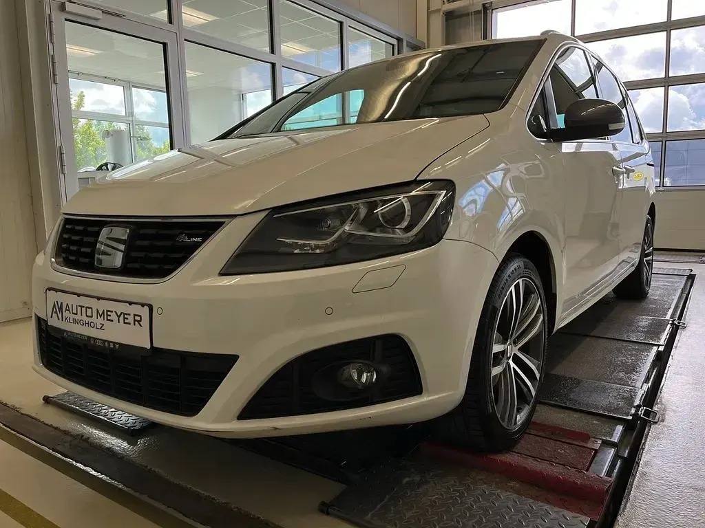 Gebraucht Seat Alhambra FR-Line 150 PS (110 kW) 2021 Rein weiss Van / Kleinbus