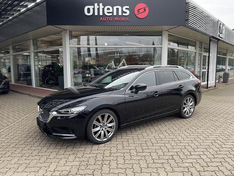 Schwarz Gebraucht 2023 Mazda 6 Takumi-Line Limousine | 31.980 € (Etwas zu teuer) - Bild 1/4