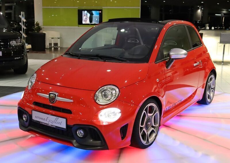 Rot Gebraucht 2017 Abarth 500C Turismo Cabrio | 15.750 € - Bild 1/4