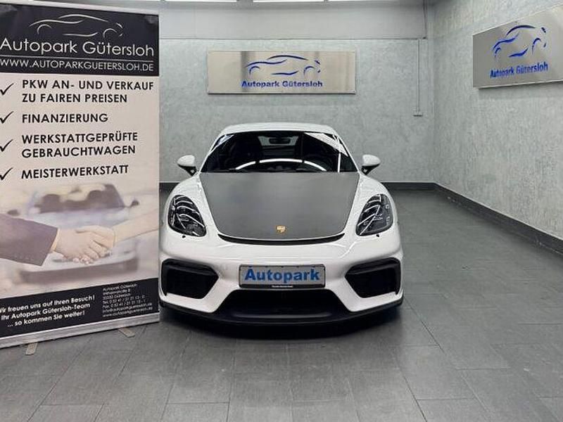 Weiss Gebraucht 2023 Porsche Cayman Coupé | 119.000 € - Bild 1/4