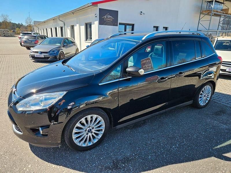 Gebraucht Ford Grand C-Max Titanium 163 PS (119 kW) 2011 Schwarz Van / Kleinbus