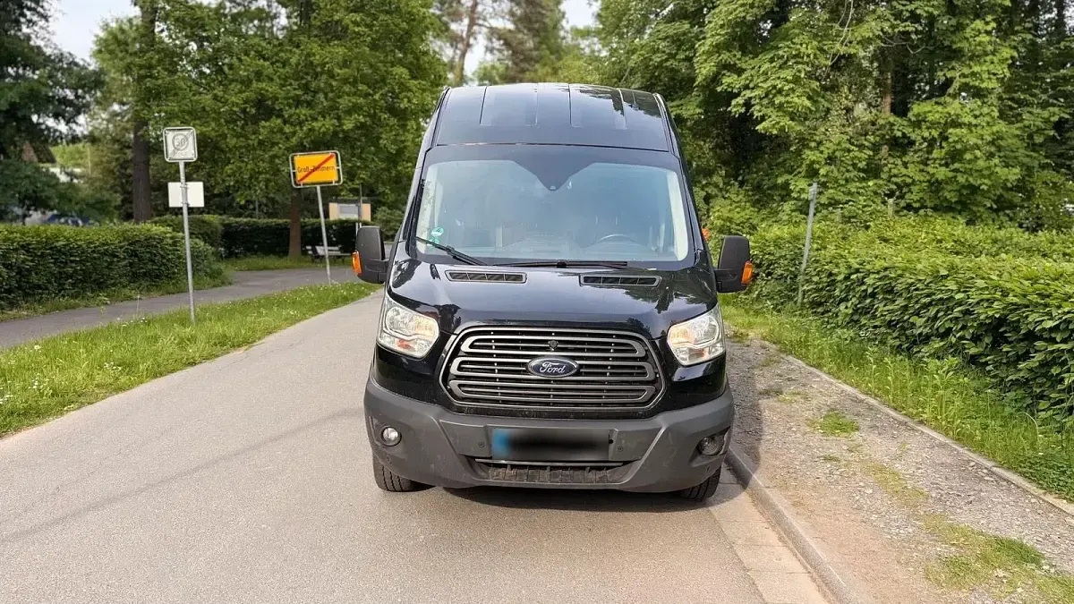 Usata Ford Transit 170 CV (125 kW) 2018 Nero Monovolume