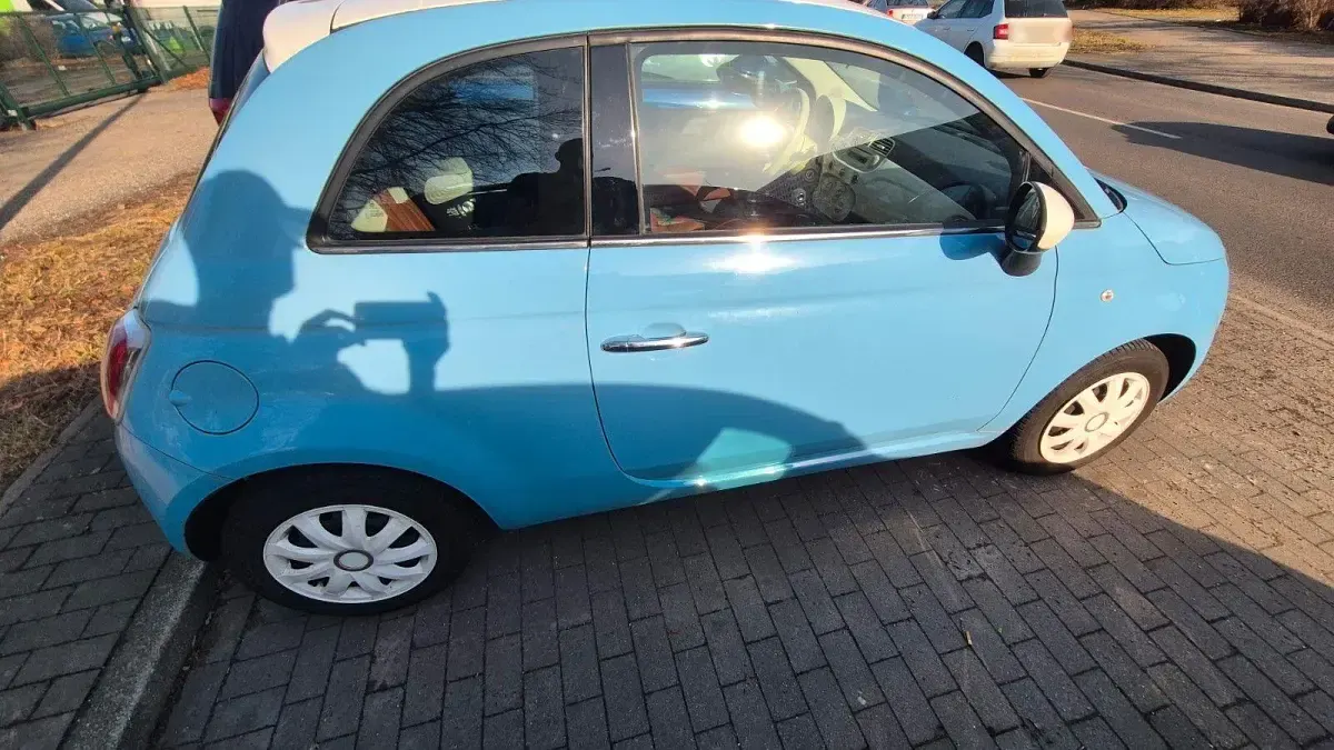 Gebraucht Fiat 500 S 69 PS (50 kW) 2015 Blau Kleinwagen