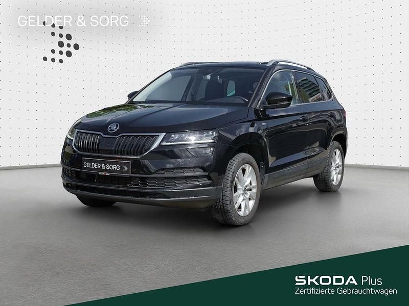 Schwarz Gebraucht 2021 Skoda Karoq Drive SUV | 22.590 € (Superpreis) - Bild 1/4