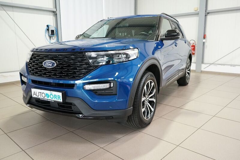 Blau Gebraucht 2022 Ford Explorer ST-Line SUV | 49.900 € (Fairer Preis) - Bild 1/4