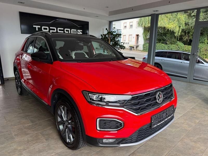 Rot Gebraucht 2019 VW T-Roc Sportline SUV | 21.700 € (Fairer Preis) - Bild 1/4