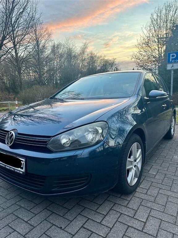 Gebraucht VW Golf VI 122 PS (89 kW) 2009 Blau Kleinwagen