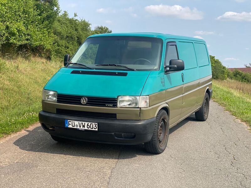Grün Gebraucht 2001 VW T4 Van | 3.850 € (Superpreis) - Bild 1/4