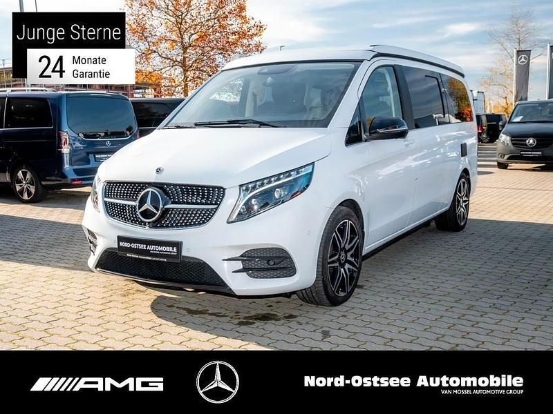 Bergkristallweiß metallic Gebraucht 2024 Mercedes V300 Marco Polo Van / Kleinbus | 78.490 € (Teuer) - Bild 1/4