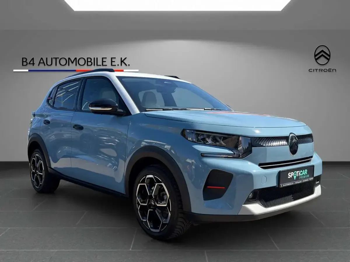 Gebraucht Citroën C3 101 PS (74 kW) 2025 Montecarloblau / weiß SUV