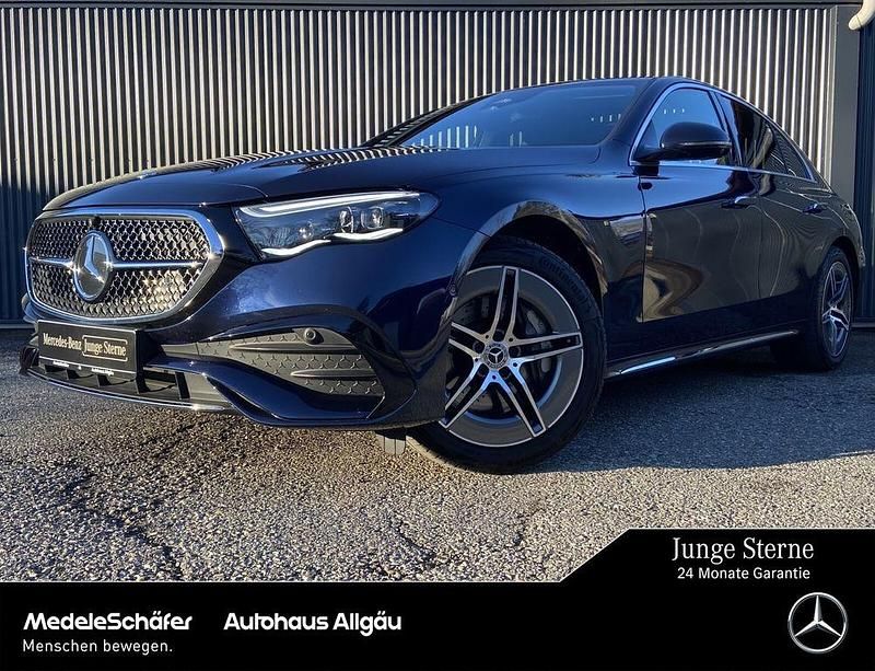 Gebraucht Mercedes E300 AMG 313 PS (230 kW) 2024 Lack nautikblau Limousine
