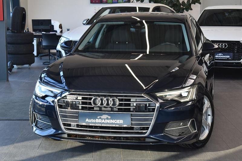 Blau Gebraucht 2021 Audi A6 Sport Limousine | 25.980 € (Fairer Preis) - Bild 1/4