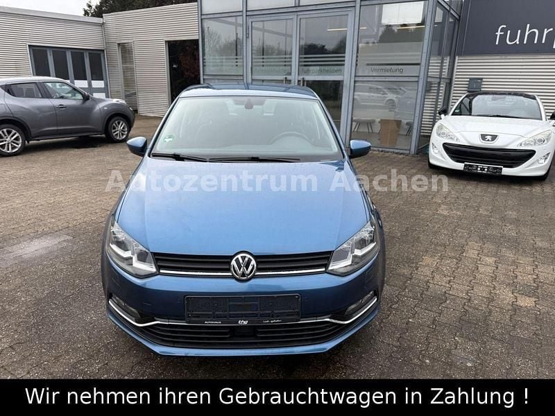 Gebraucht VW Polo Highline 110 PS (80 kW) 2015 Blau Kleinwagen