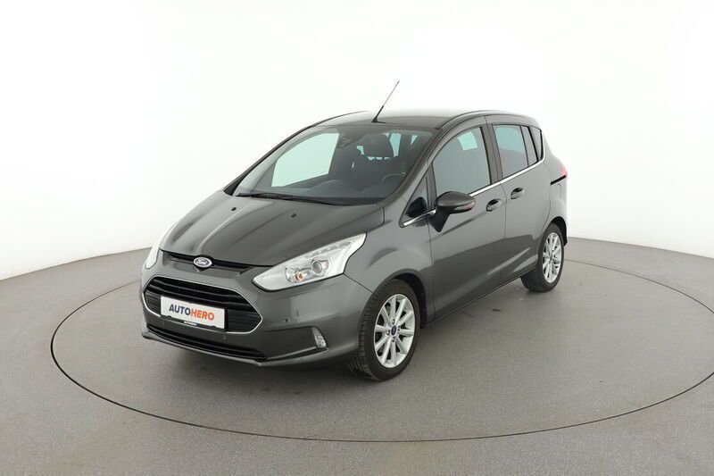 Grau Gebraucht 2017 Ford B-MAX Titanium Van / Kleinbus | 10.440 € (Fairer Preis) - Bild 1/4