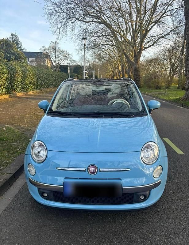Second-hand Fiat 500C 96 CP (70 kW) 2012 Albastru Cabrio