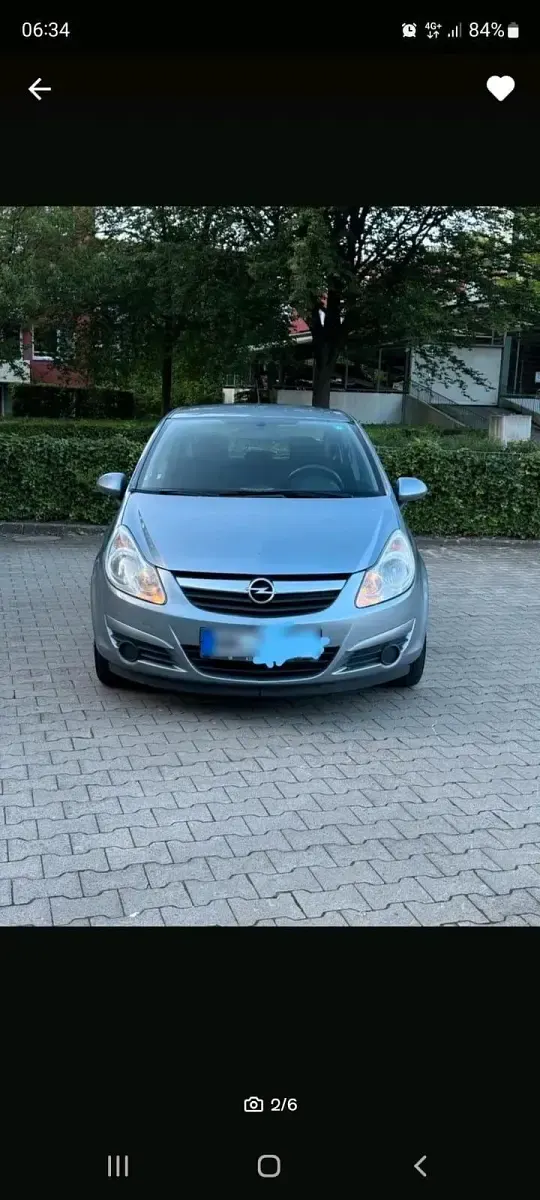 Gebraucht Opel Corsa 68 PS (50 kW) 2008 Grau Kleinwagen