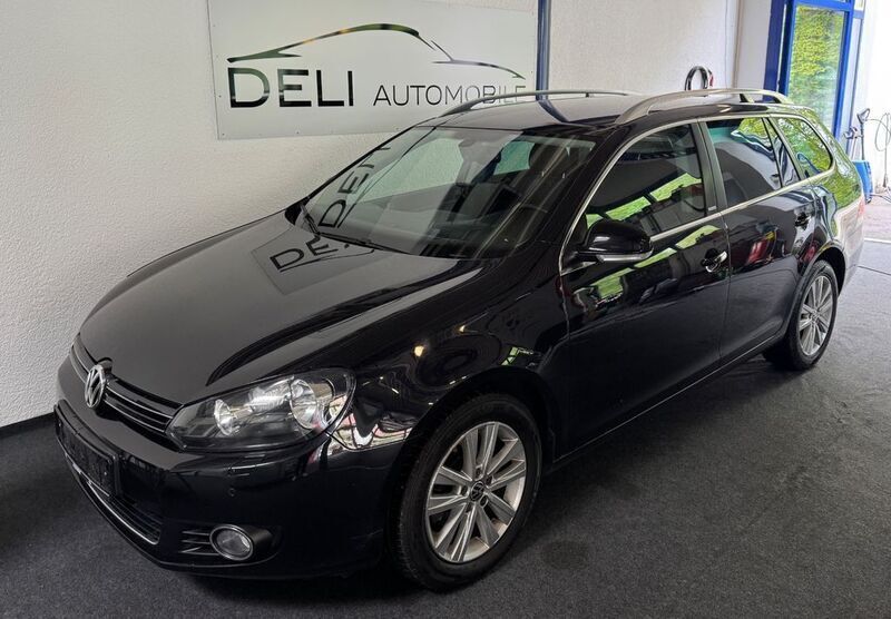 Schwarz Gebraucht 2012 VW Golf VI Style Kombi | 4.990 € (Fairer Preis) - Bild 1/4