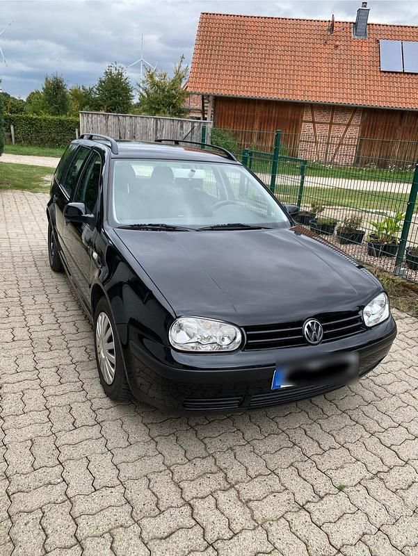 Schwarz Gebraucht 2002 VW Golf IV Kombi | 499 € (Superpreis) - Bild 1/4