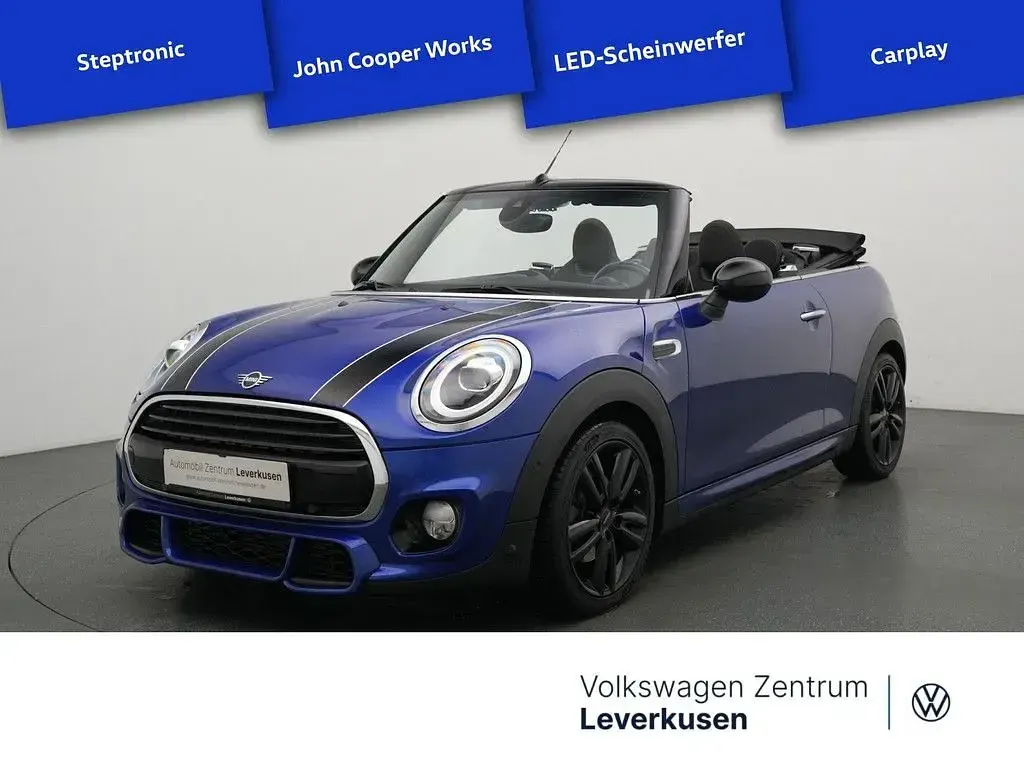 Usata Mini Cooper Cabriolet 136 CV (100 kW) 2018 Blu Cabrio