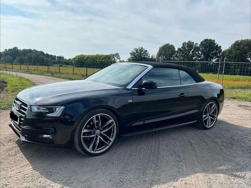Gebraucht Audi A5 Cabriolet S-Line 190 PS (139 kW) 2015 Schwarz Cabrio