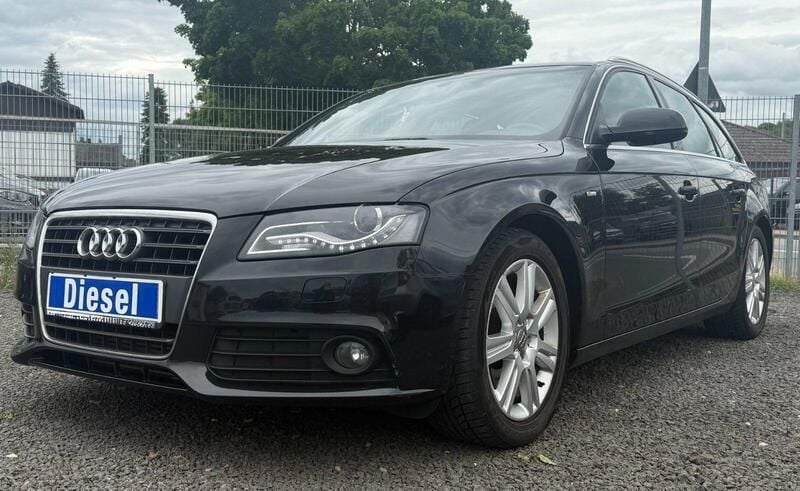 Schwarz Gebraucht 2009 Audi A4 S-Line Kombi | 6.599 € (Guter Preis) - Bild 1/4