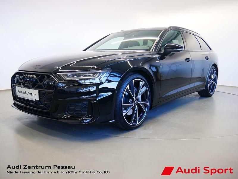 Mythosschwarz metallic Gebraucht 2025 Audi A6 S-Line Kombi | 78.350 € (Etwas zu teuer) - Bild 1/4