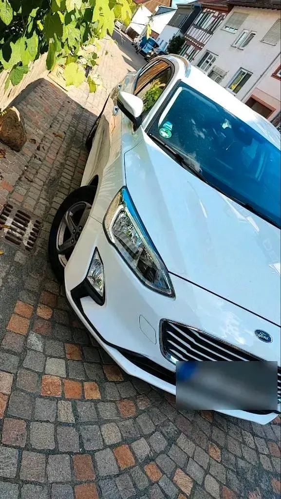 Gebraucht Ford Focus 95 PS (69 kW) 2019 Weiß Kombi