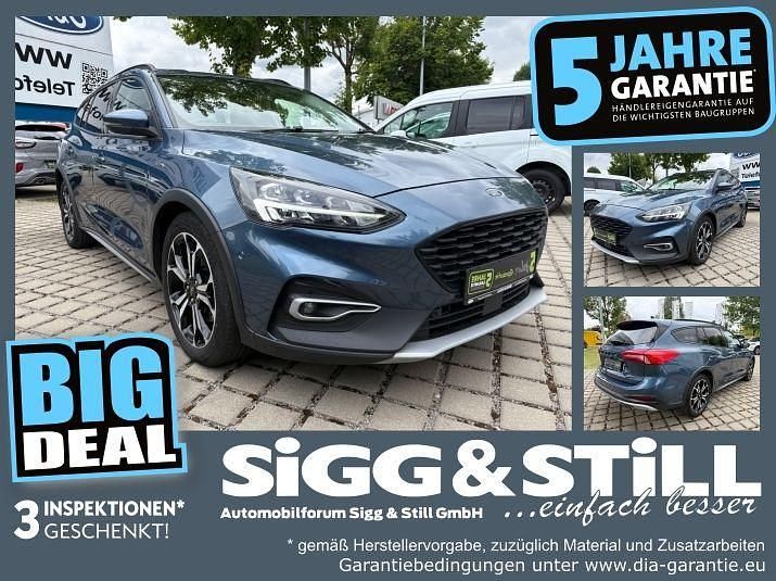 Chromablau Gebraucht 2021 Ford Focus Active Kombi | 17.650 € (Guter Preis) - Bild 1/4