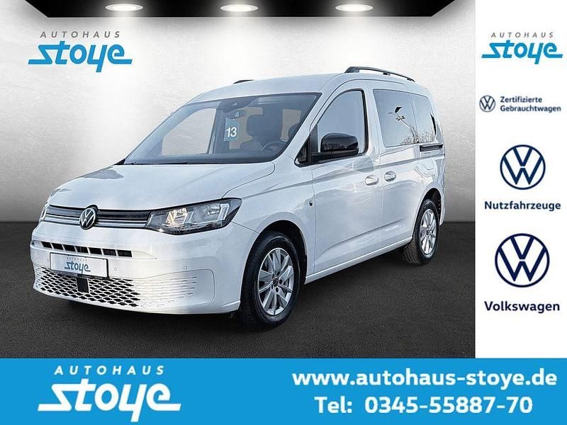 Gebraucht VW Caddy Life 102 PS (75 kW) 2023 Weiß Van / Kleinbus