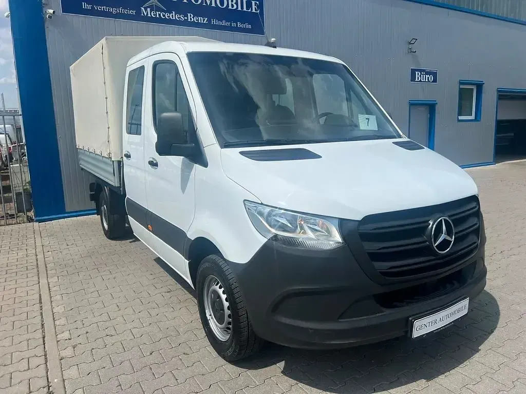 Gebraucht Mercedes Sprinter 163 PS (119 kW) 2022 9147 lackfarbe arktikweiß mb91 Van