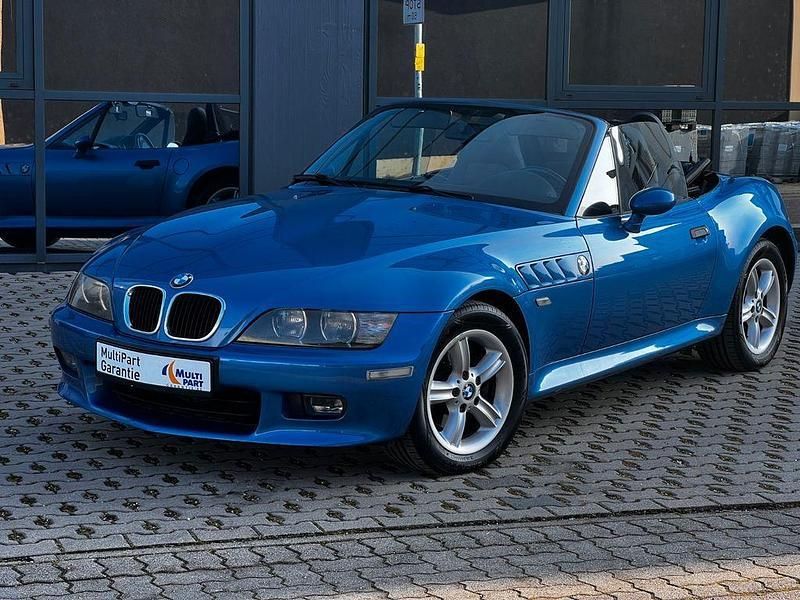 Blau Gebraucht 2001 BMW Z3 Cabrio | 12.999 € (Guter Preis) - Bild 1/4