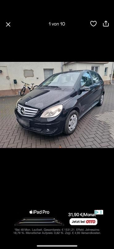 Schwarz Gebraucht 2005 Mercedes B150 Van / Kleinbus | 1.090 € (Superpreis) - Bild 1/4