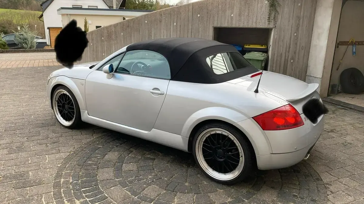 Second-hand Audi TT 150 CP (110 kW) 2001 Argintiu Coupe