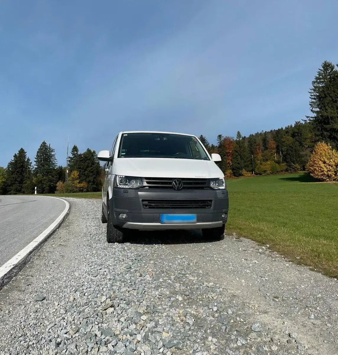 Gebraucht VW Multivan PanAmericana 180 PS (132 kW) 2012 Weiß Van / Kleinbus