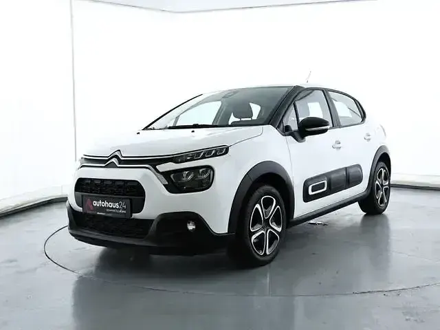 Gebraucht Citroën C3 Feel 82 PS (60 kW) 2022 Weiß Kleinwagen