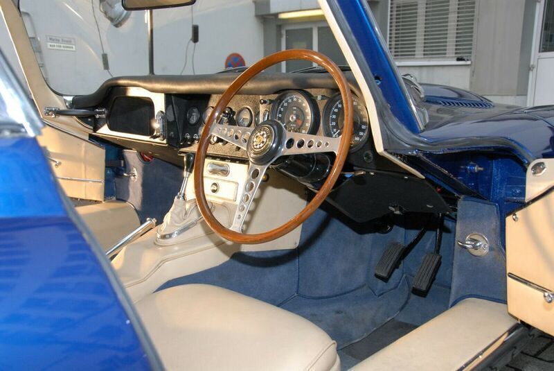 Gebraucht Jaguar E-Type 209 PS (153 kW) 1966 Blau metallic Coupé